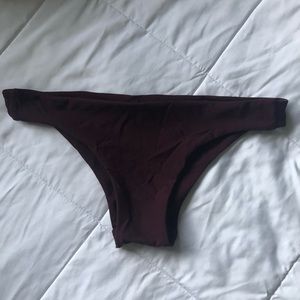 Plum Bikini Bottoms Size S